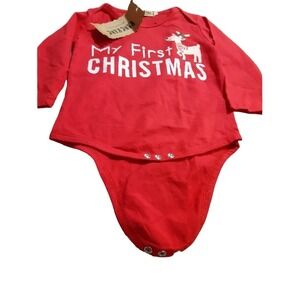 KangKang My First Christmas Baby Onesie